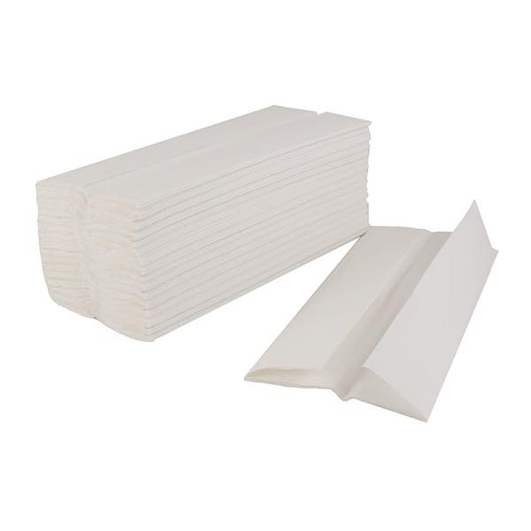 White 2ply C-Fold Hand Towel 30 x 22cm
